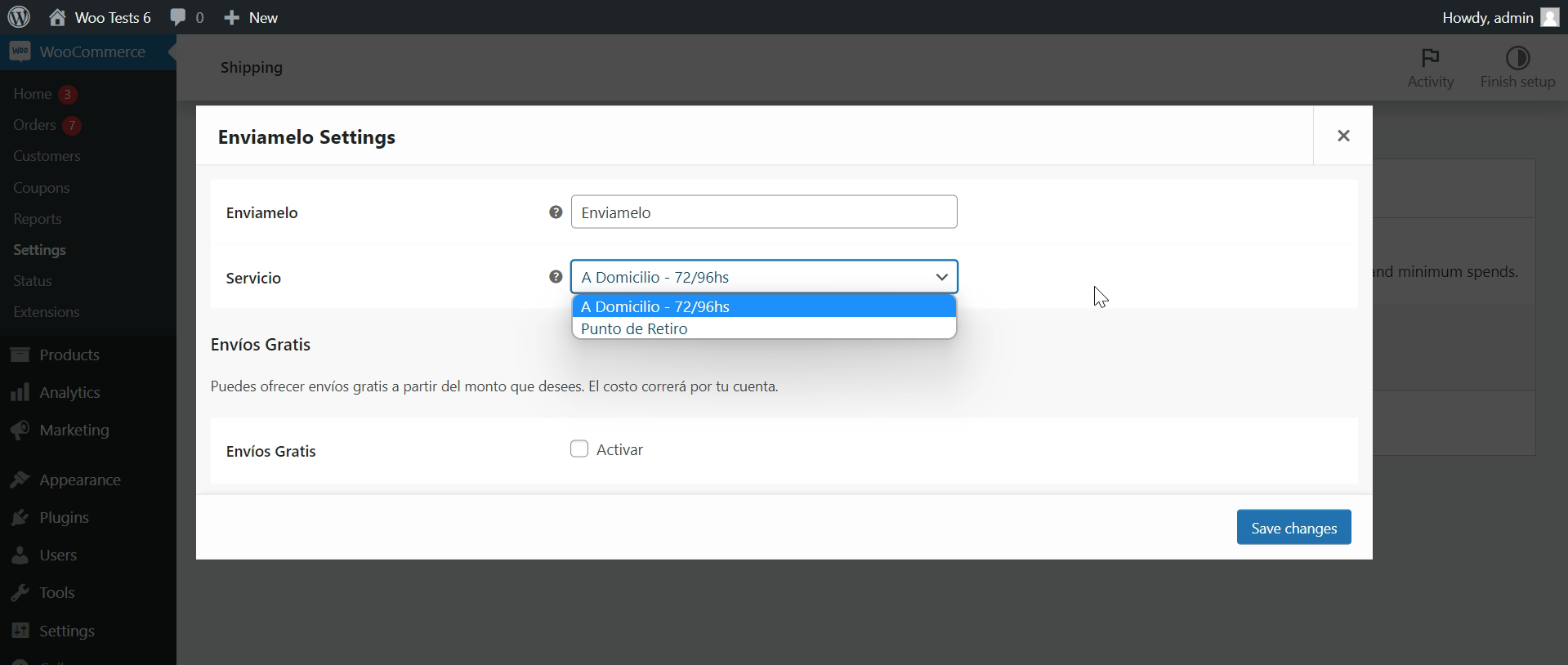Configuracion