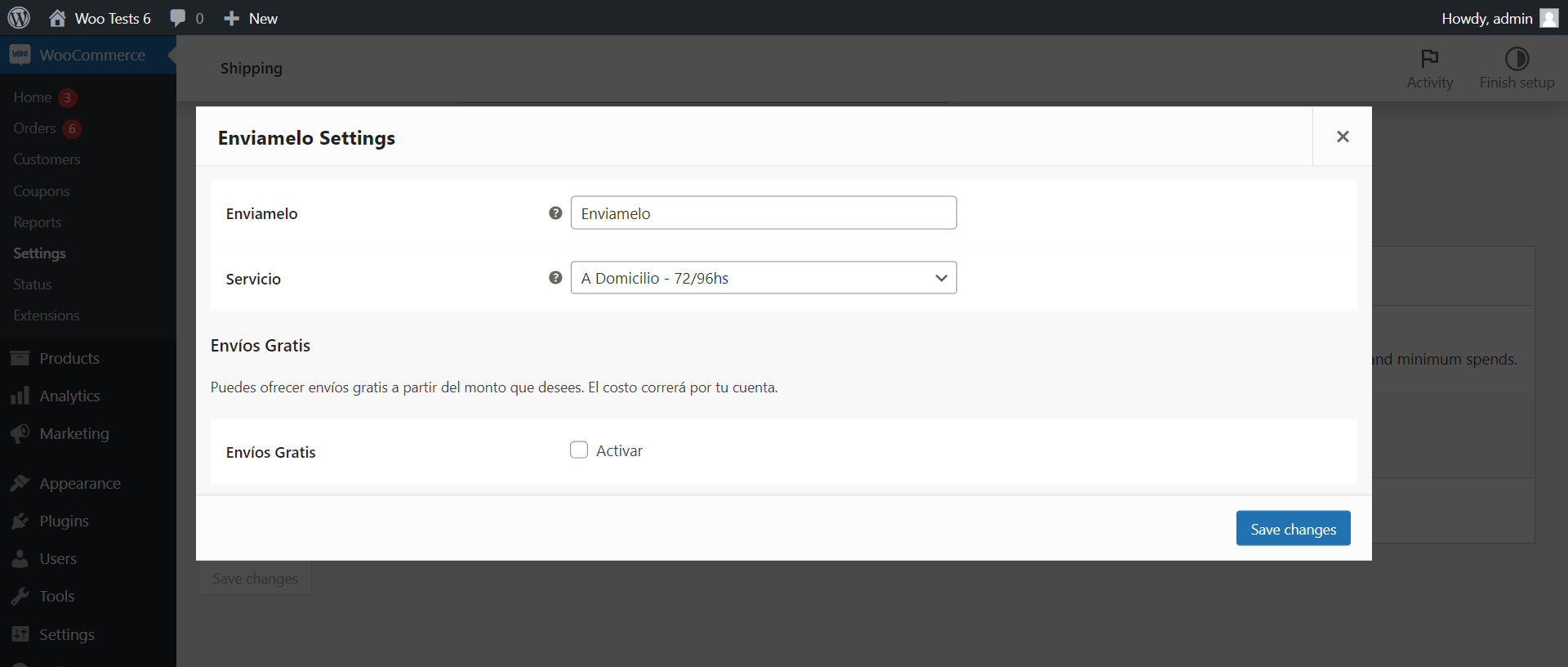 Configuracion