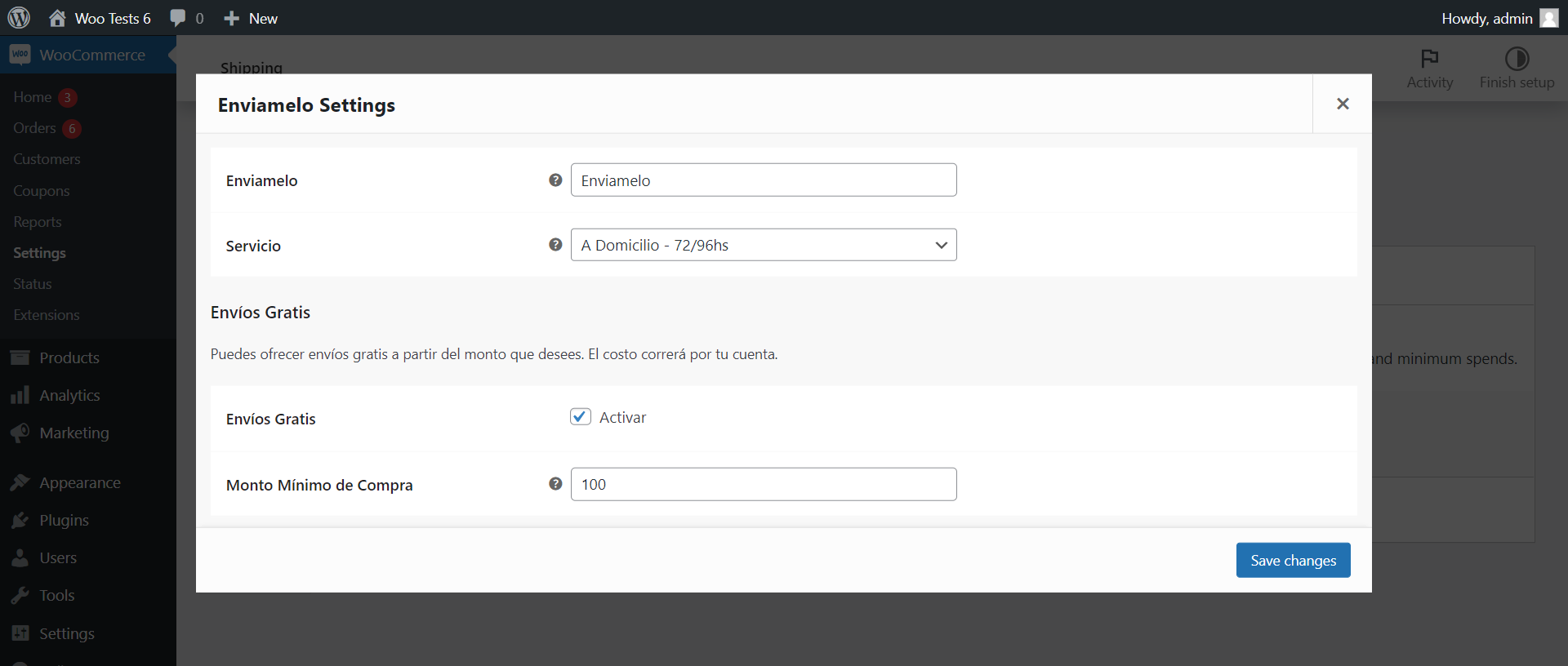 Configuracion
